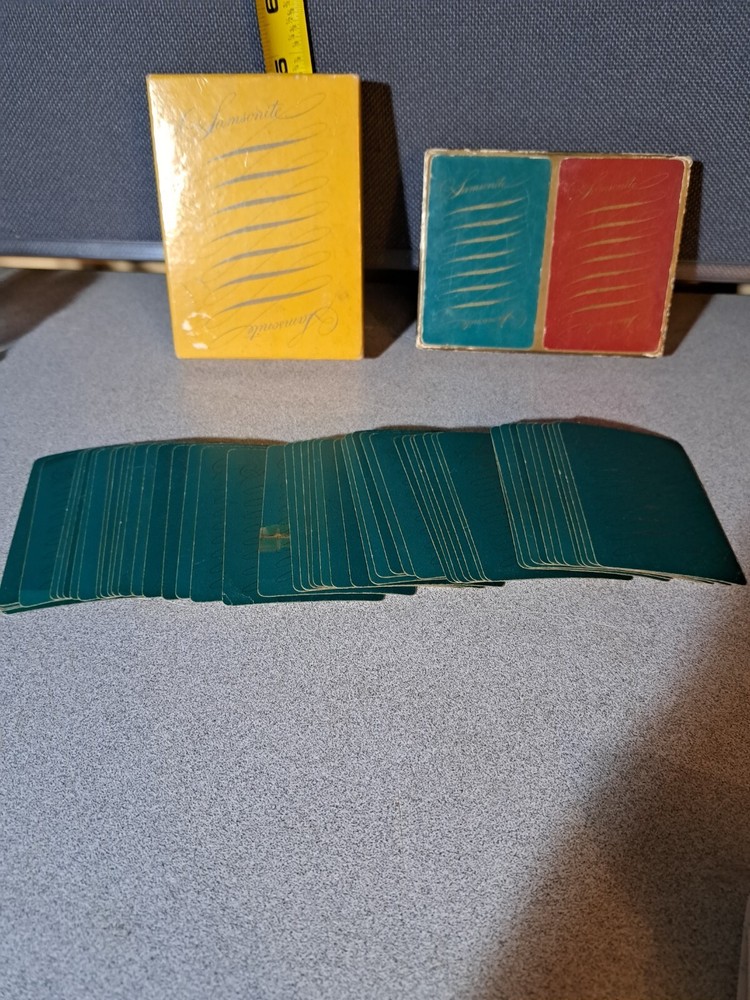 Vintage Samsonite Playing Cards #1928L171