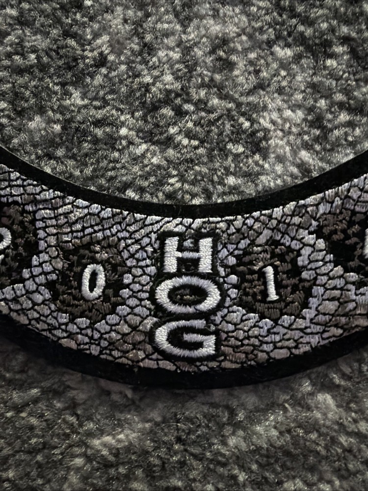 "NEW" 2014 HARLEY DAVIDSON OWNERS GROUP HOG Snake print Patch