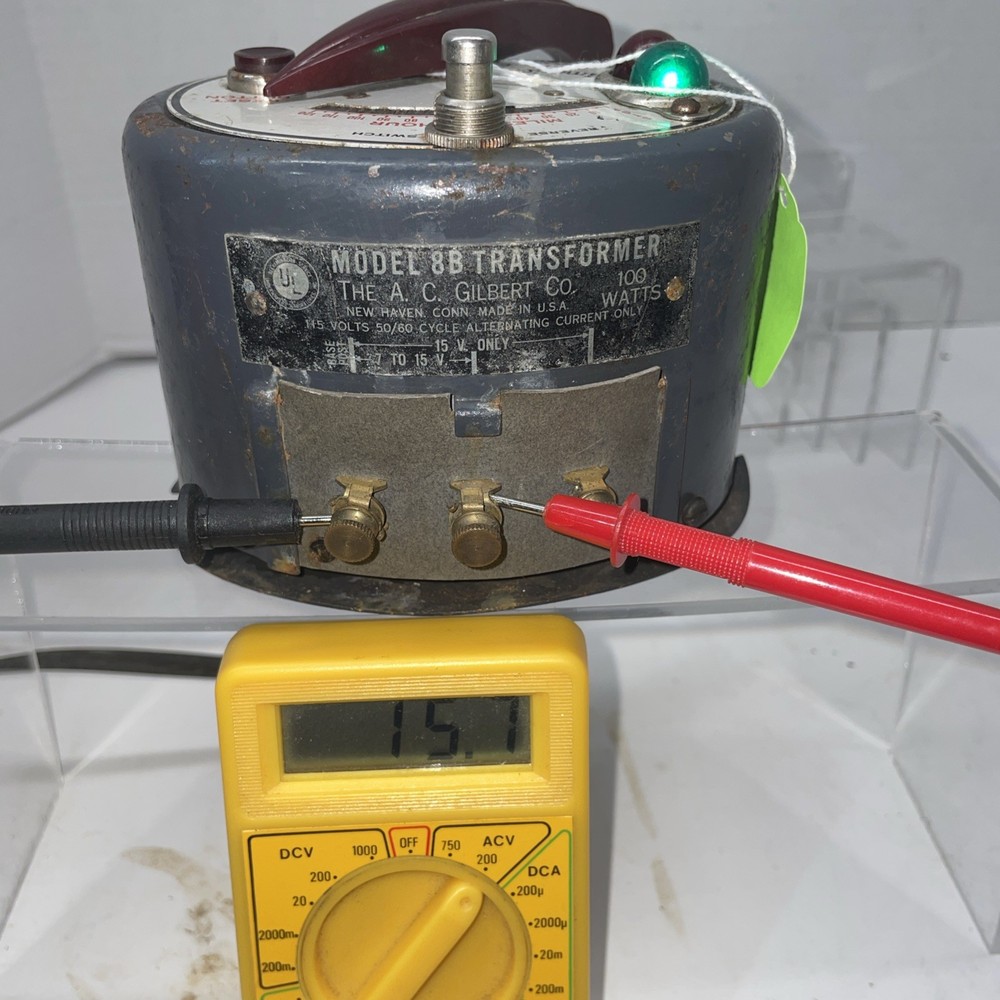 American Flyer Transformer 8B Tested