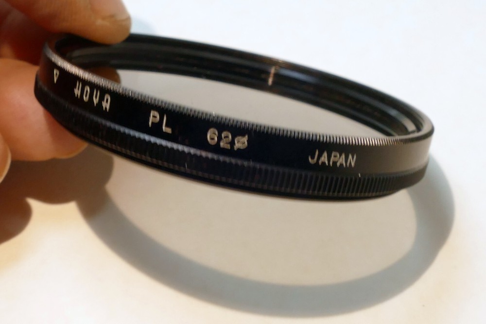 HOYA 62mm Filter PL polarizing linear