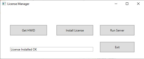 DSFM Server Manager