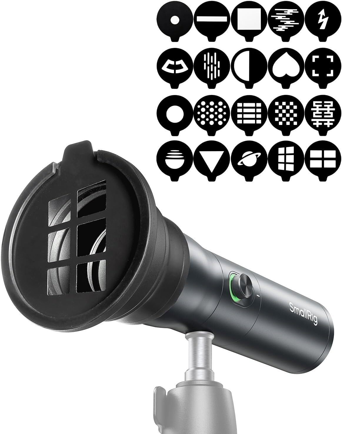 SmallRig RF 10C Mini Spotlight RGB LED Video Light 7500mAh 4 Color Flashlight