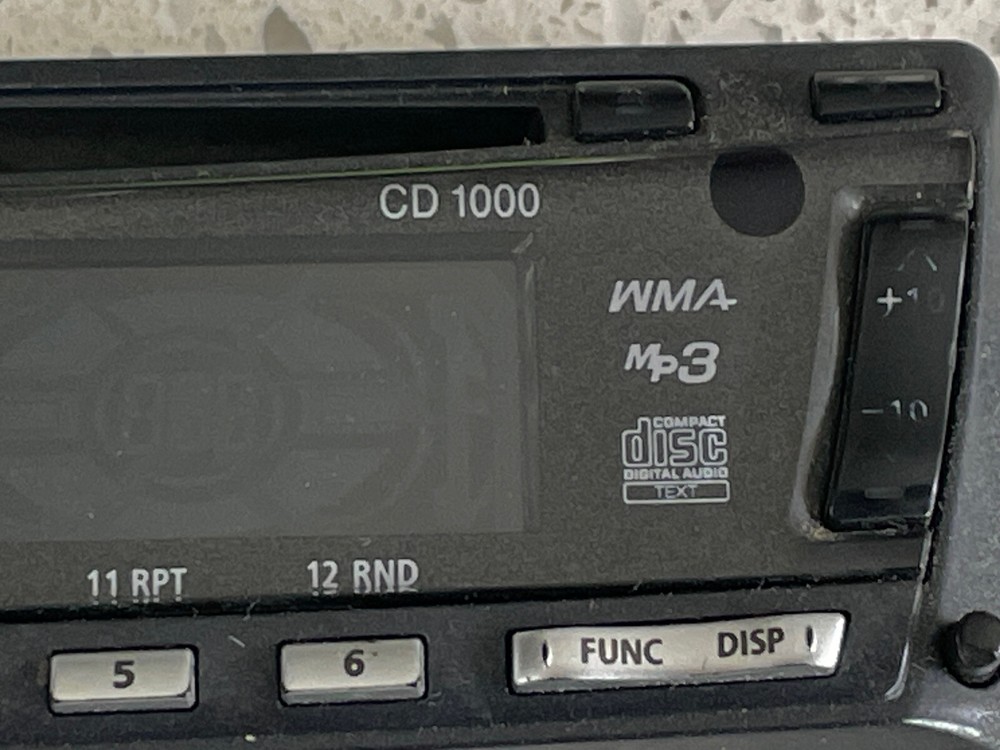 ECLIPSE CD1000 CAR STEREO FACEPLATE ONLY ECLIPSE CD1000 FACEPLATE OEM🟠