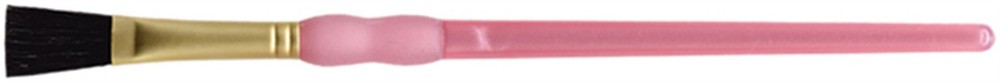 Crafter's Choice Black Bristle Flat Brush-1" Width
