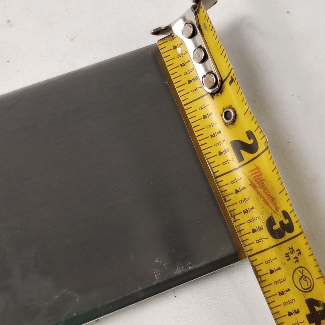 1/4" x 3" Aluminum Flat Bar, 6061 Plate, 6 Inch Length, T6511 Mill Stock, 0.25"