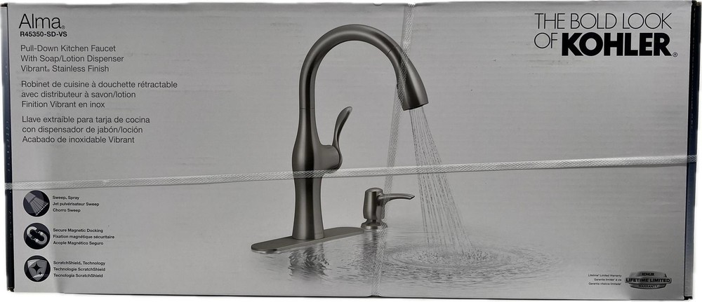 ALMA® PULLDOWN KITCHEN FAUCET