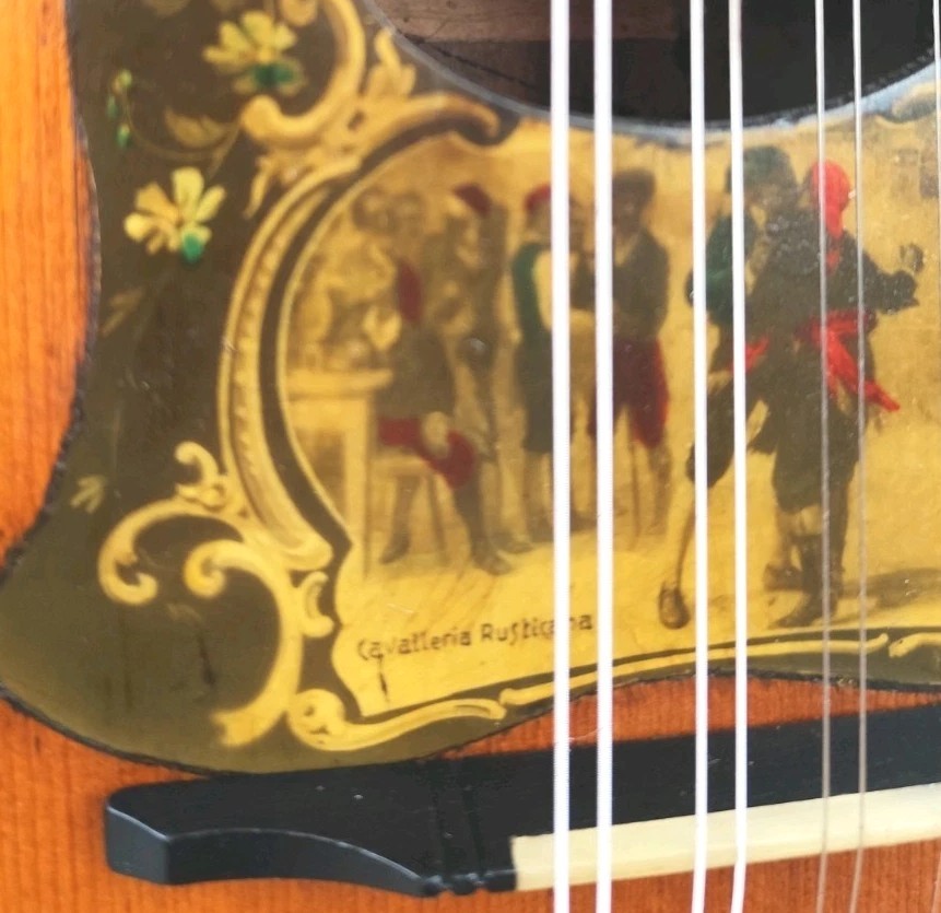 Luigi Cavani 1890 Voghera 4/4 Mandolin 曼陀林 만돌린マンドリン Rustic Cavalry