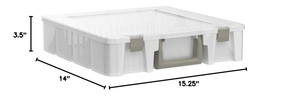ArtBin Super Satchel Thread Box - Versatile Thread Storage for Sewing, Embroi...