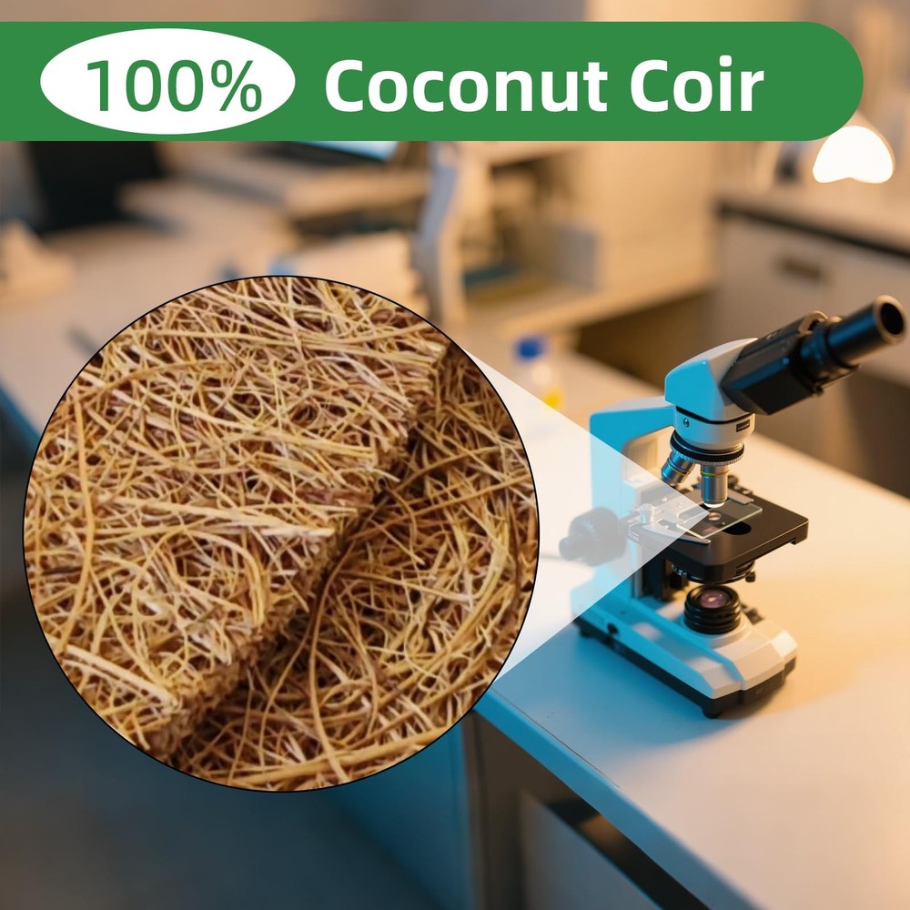 Kitchen Compost Bin Filters 15 Pack Coconut Shell 7.25 Inch Replacement