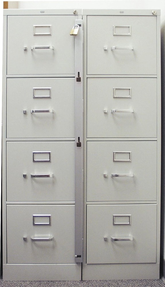File Bar 12" Length for 1 Drawer, Gray