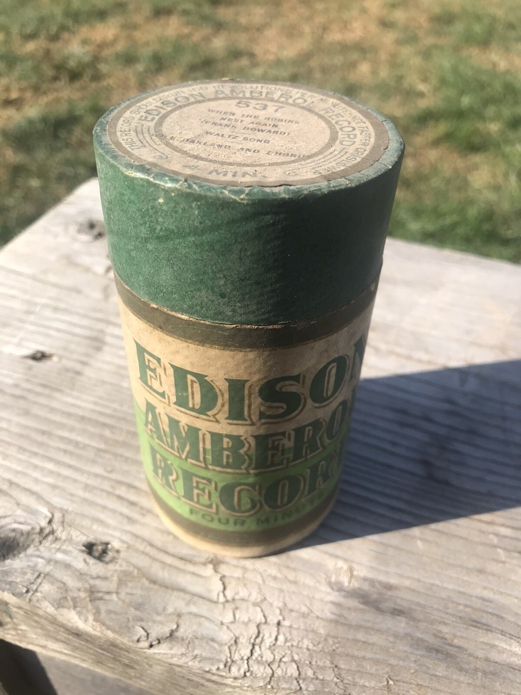 Edison Record When The Robins Nest Again 537 4min Phonograph
