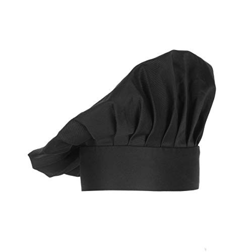 Unisex Chef Hat One Size Black