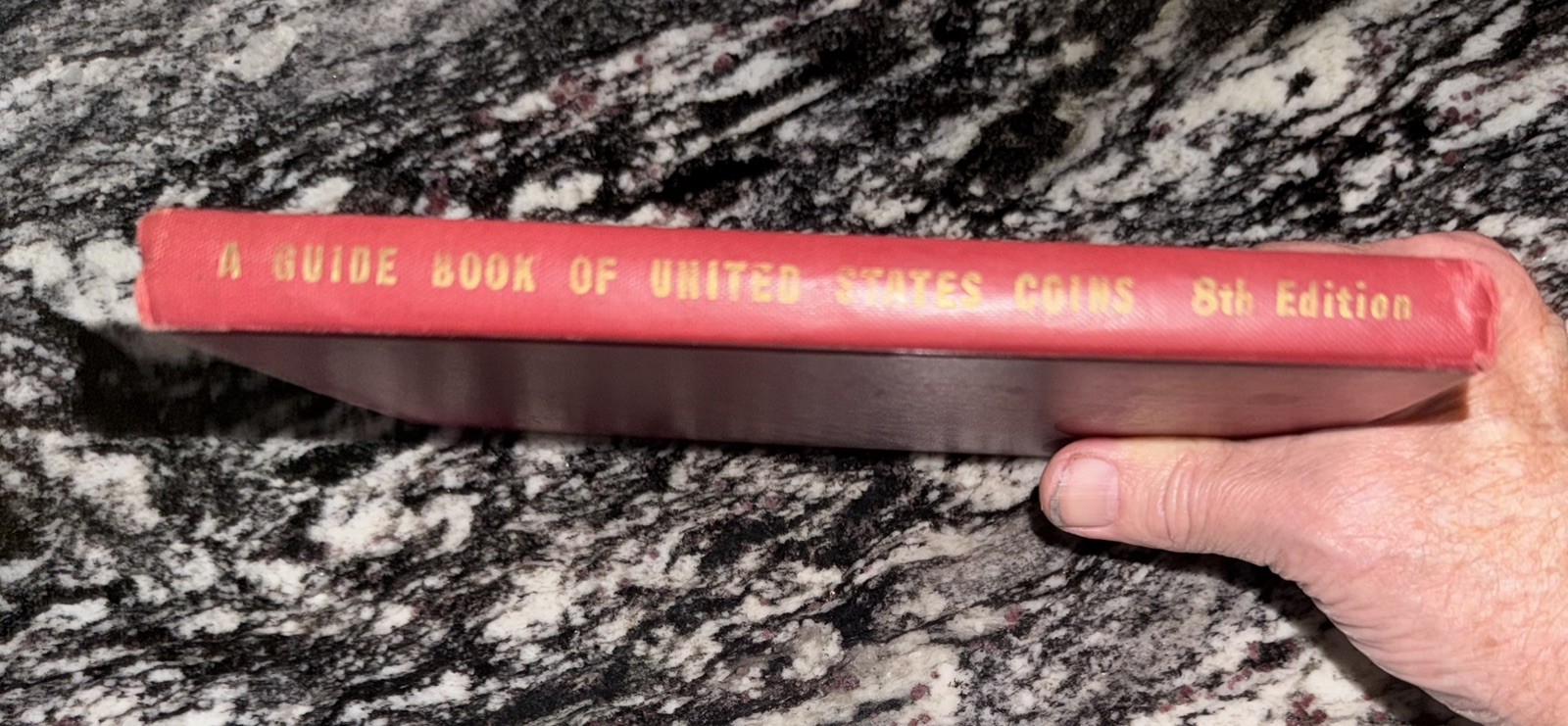 1955 GUIDE BOOK OF UNITED STATES COINS 8th EDITION "REDBOOK" BY R.S. YEOMAN