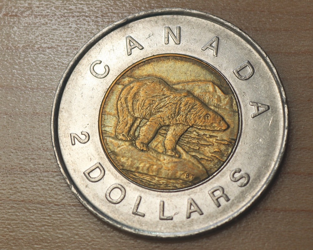 1996 Canada 2 Dollars Polar Bear