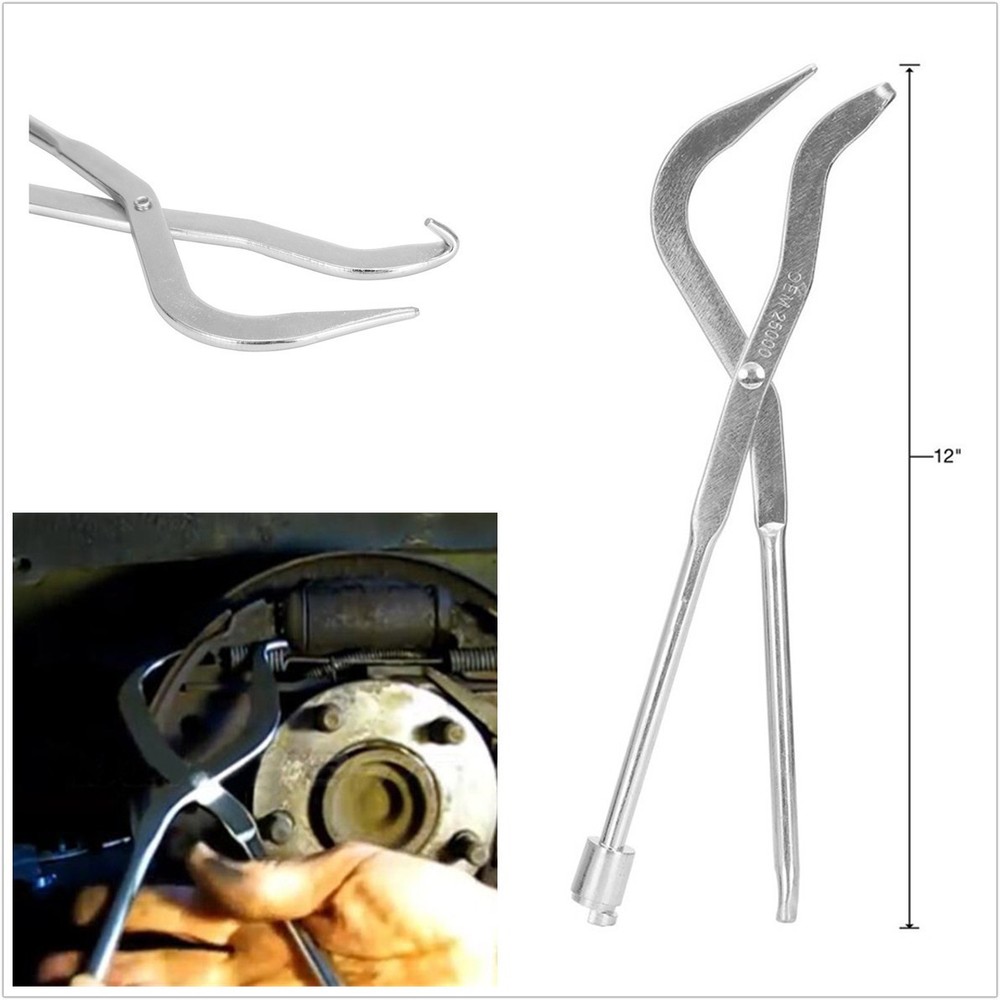 1Pcs Brake Spring Plier Set Spring Plier Remove Install Shoe Return Tool Kit
