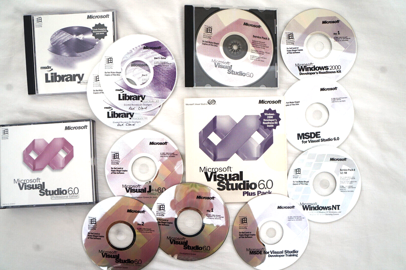 Microsoft Visual Studio Professional 6.0 6 PRO FULL VERSION Windows BASIC C++