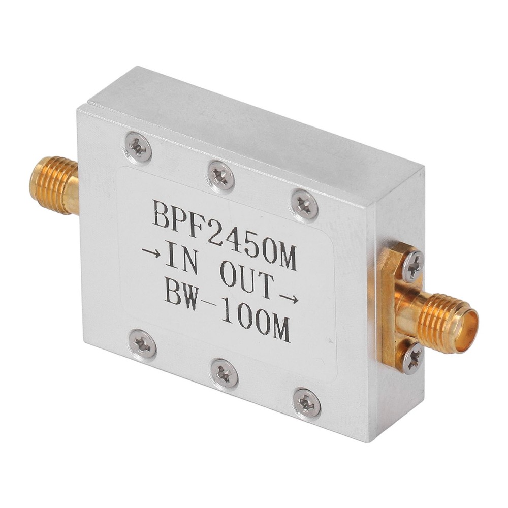 Bandpass Filter 2.4G 2450MHz Low Loss SMA Interface Bandpass Filter Module For ˇ