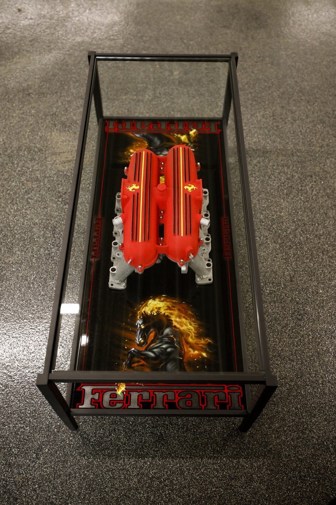 Ferrari Custom Intake Manifold Table