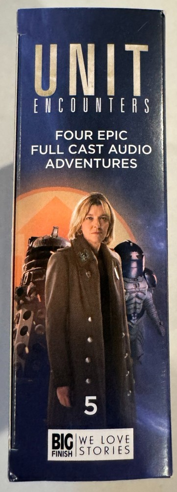 UNIT 5 - Encounters Big Finish Doctor Who CD set