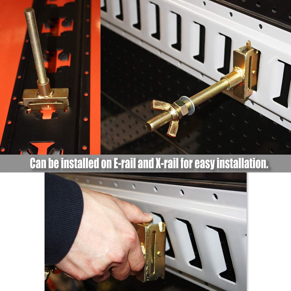Anluload E Track Spare Tire Mounte Track Accessories For Flatbed Enclosed Traile