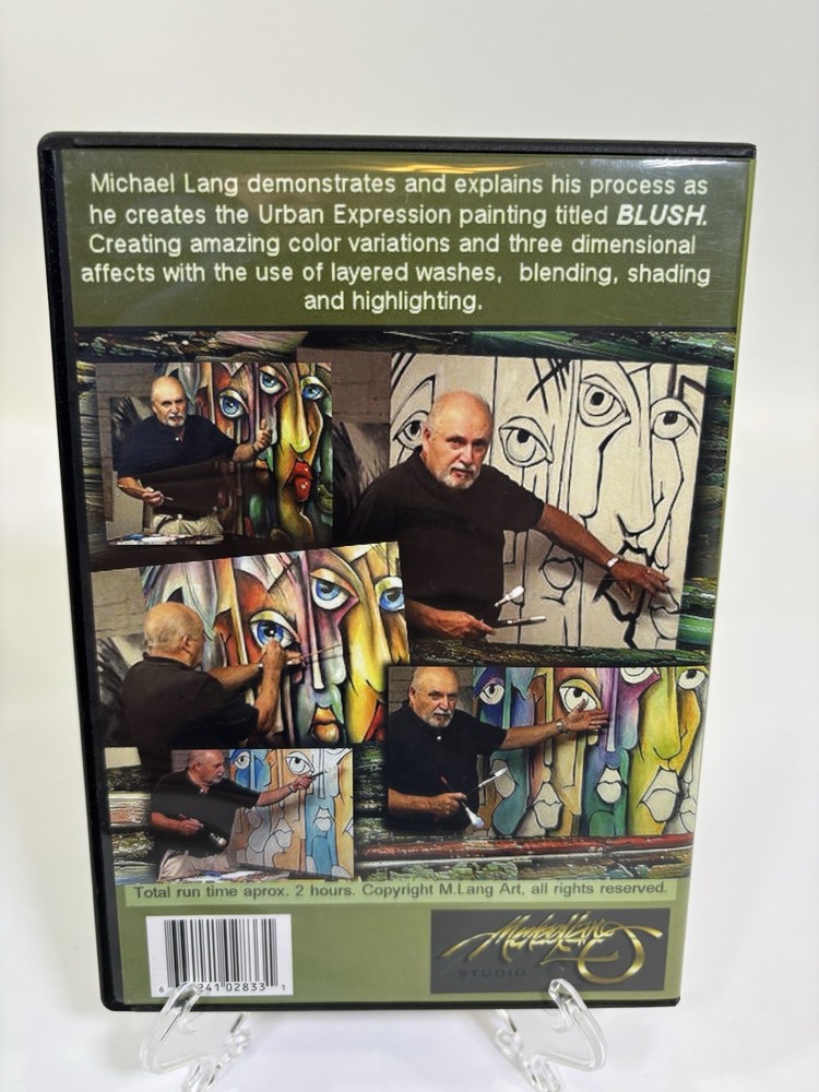 Michael Lang “Urban Expression '' DVD Art Instruction How To Demonstration BLUSH