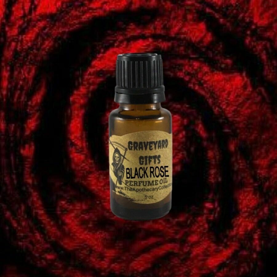 BLACK ROSE PERFUME Gothic Essential Oil Blend