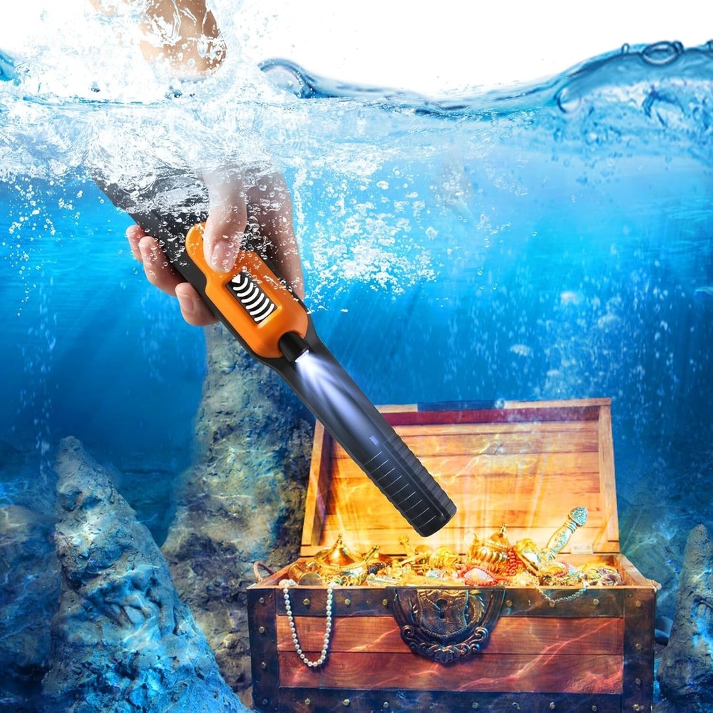 Metal Detector Pinpointer, Professional Waterproof Handheld Pin Pointer Wand, 3