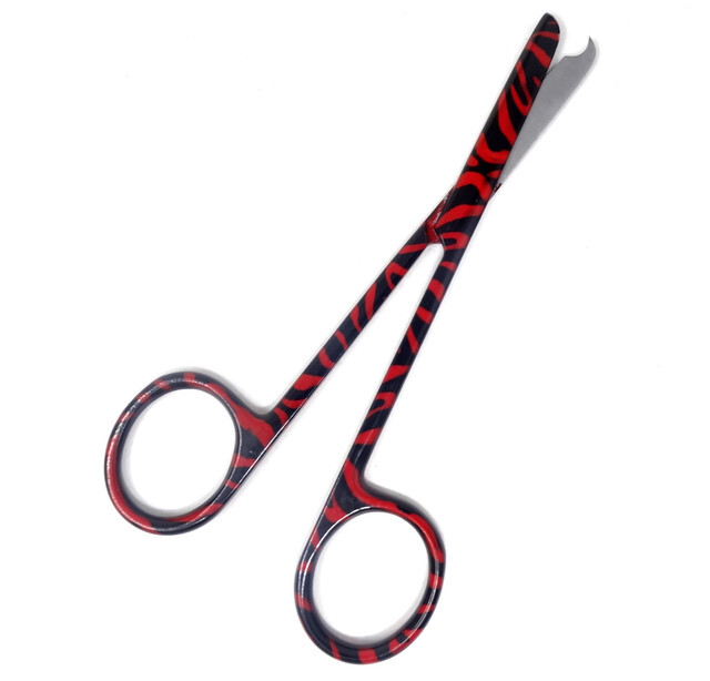 Veterinary Instruments Stitch Suture Scissors 4.5" Multi Color St/Steel PC