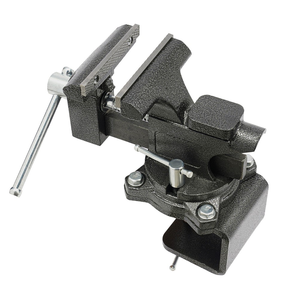Heavy Duty Table Mount Bench Vise Multi-Purpose Workbench Rotation Table Vise