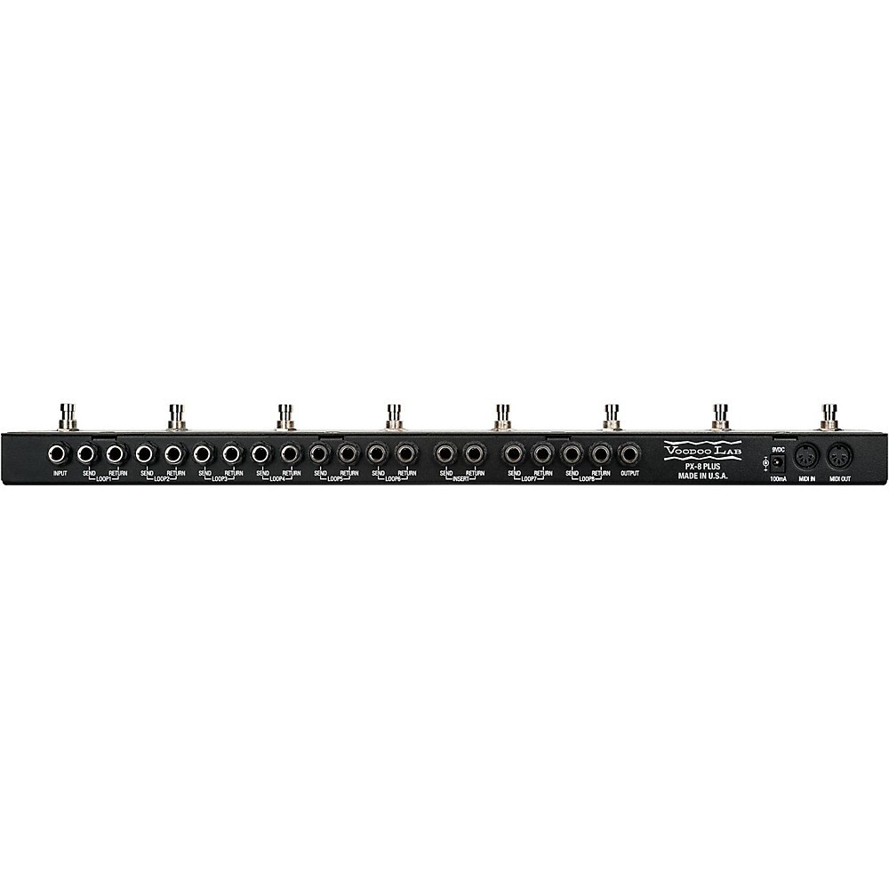 Voodoo Lab PX-8 PLUS True Bypass Programmable Pedal Switcher