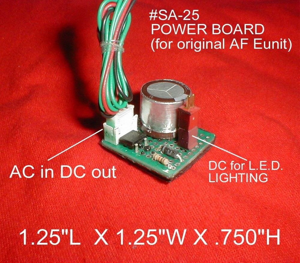 AMERICAN FLYER  "E" UNIT UPGRADE (1 Year Warranty) #SA-25