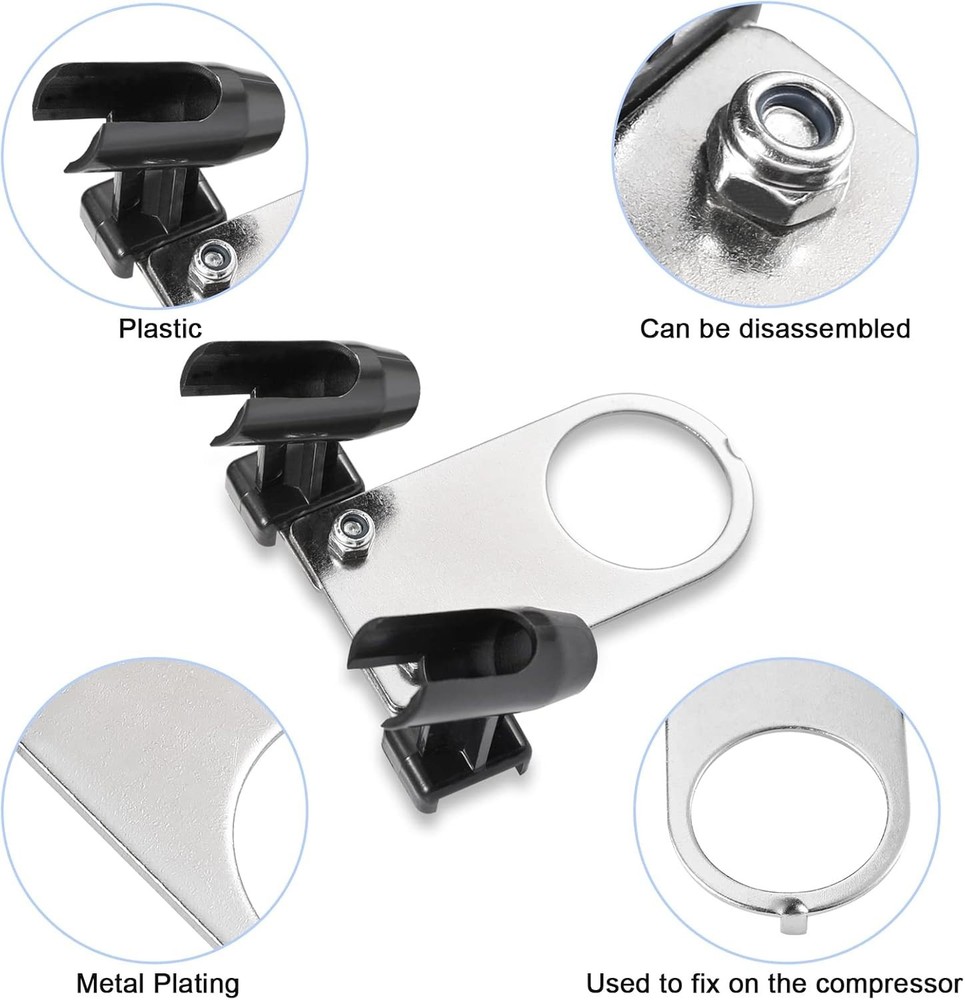Space-Saving Airbrush Holder - Double Gun Stand for Efficient Organization