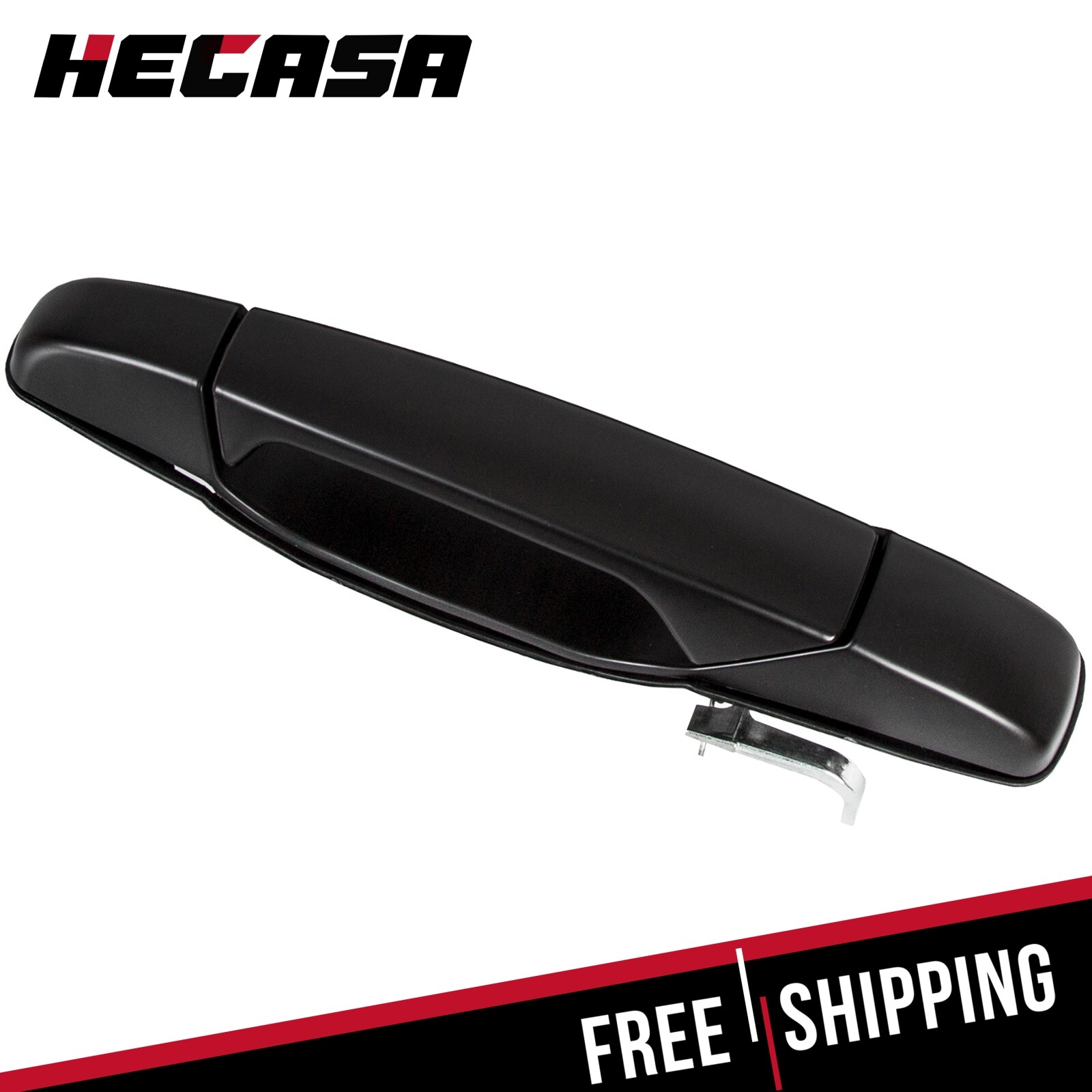 Set of 4 Door Handle Black Front & Rear For Chevy GMC Tahoe Yukon Sierra 07-14