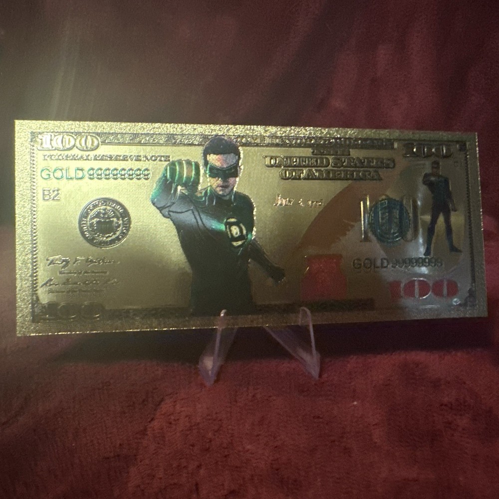DC Green  Lantern 100$  Novelty Bill