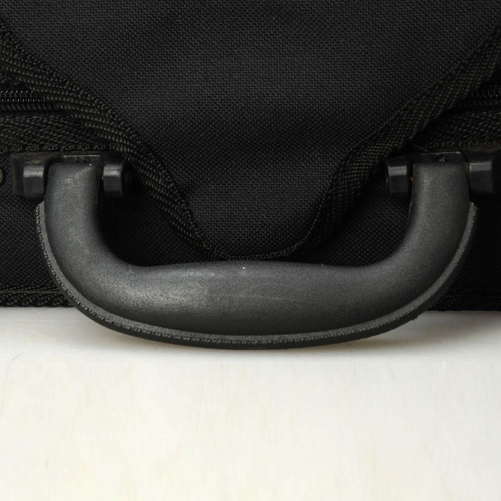 Professional Sturdy 4/4 Cloth Fluff Triangle Shape Silver Gray Violin Case Black