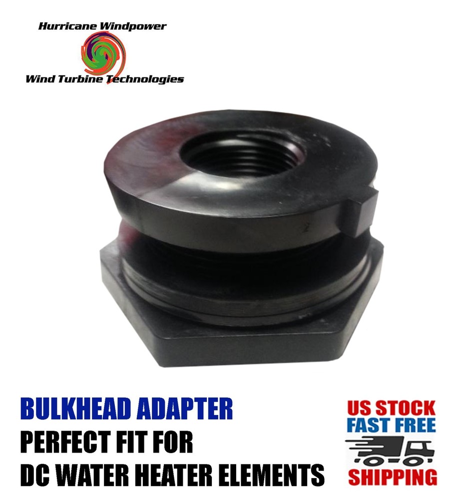 DC Water Heating Bulkhead Fitting for DC Water Heating Elements