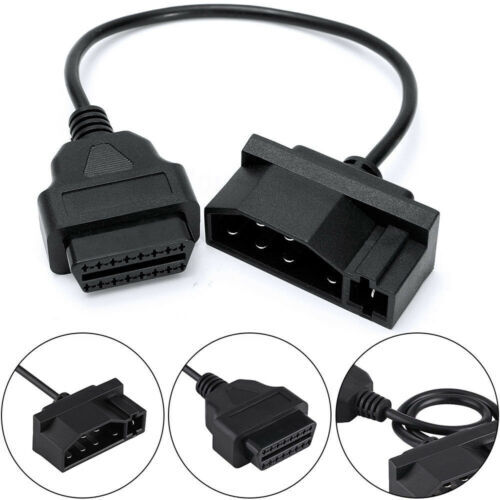 7Pin OBD1 to 16Pin OBD2 for Ford Scanner Check Diagnostic Tool Fault Code Reader