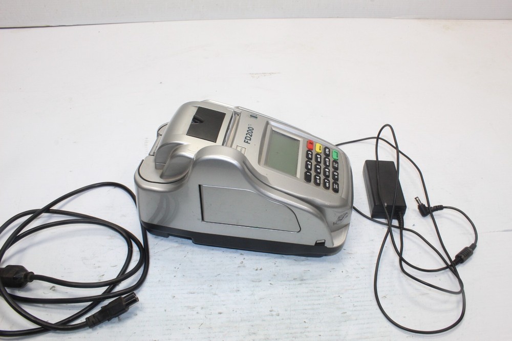 First Data FD200ti Touch Screen Credit Card Terminal