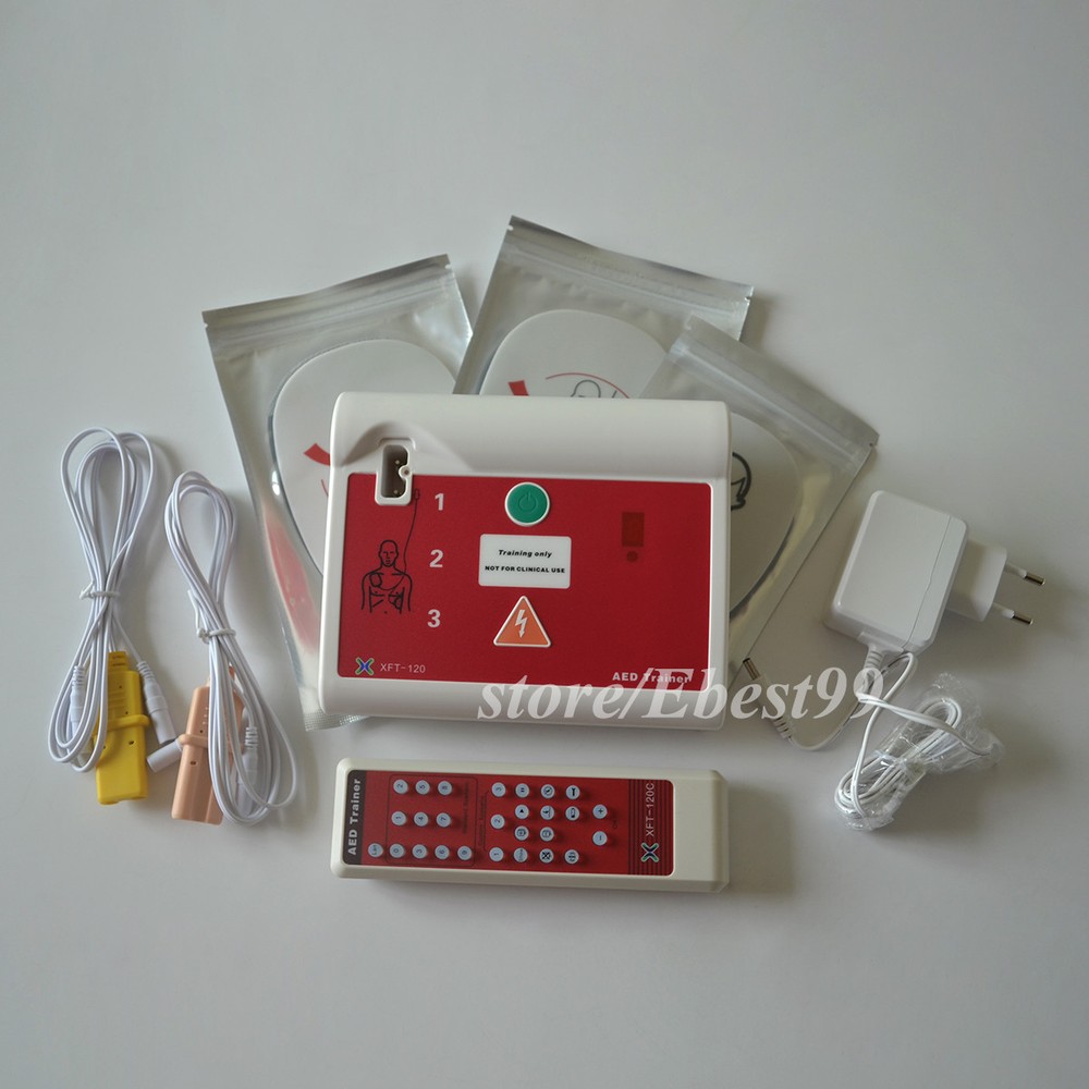 Portable Automatic External AED Simulator AED Trainer CPR First Aid Training