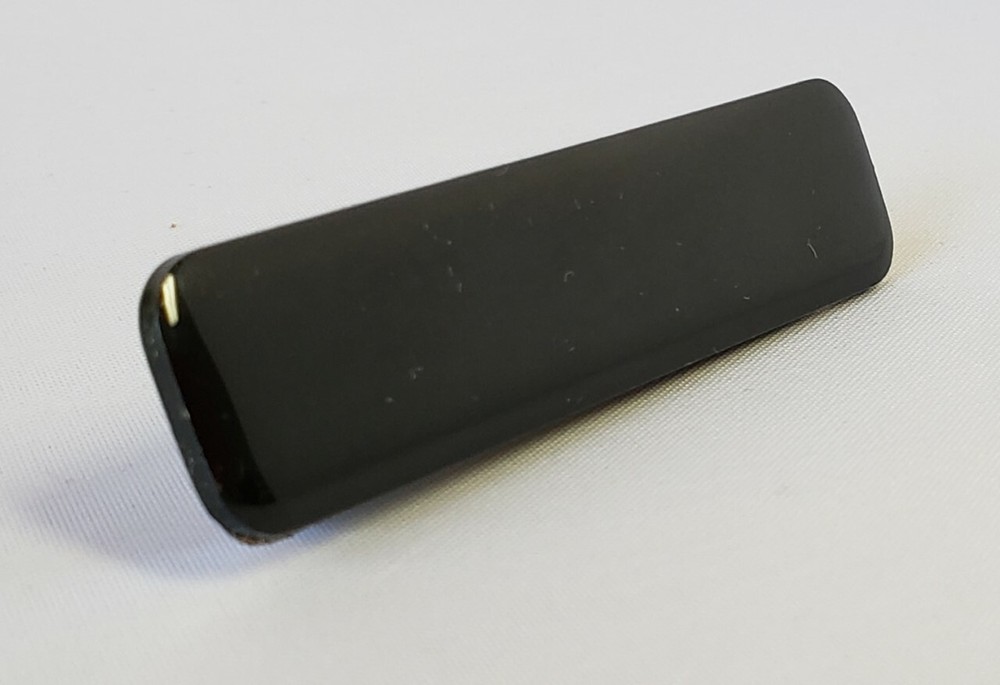 Magnetic Mourning Band Solid Black for Badges