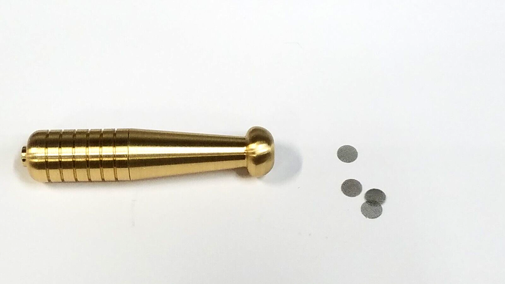 THREE SOLID BRASS ZEPPELIN PIPES* MADE IN USA*HIGH QUALITY*ASSORTED DESIGN!!!!