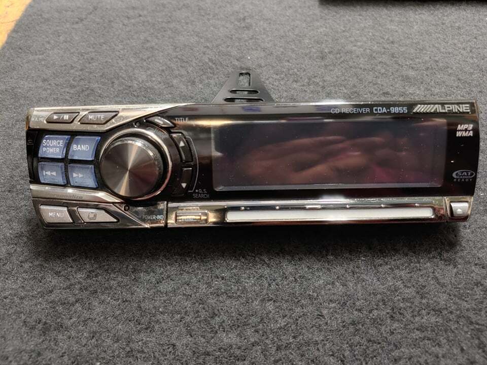 Alpine cda-9855 faceplate