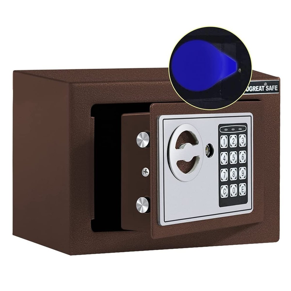 Safe Box with Sensor Light,Electronic Digital Security Safe Steel Constructio...