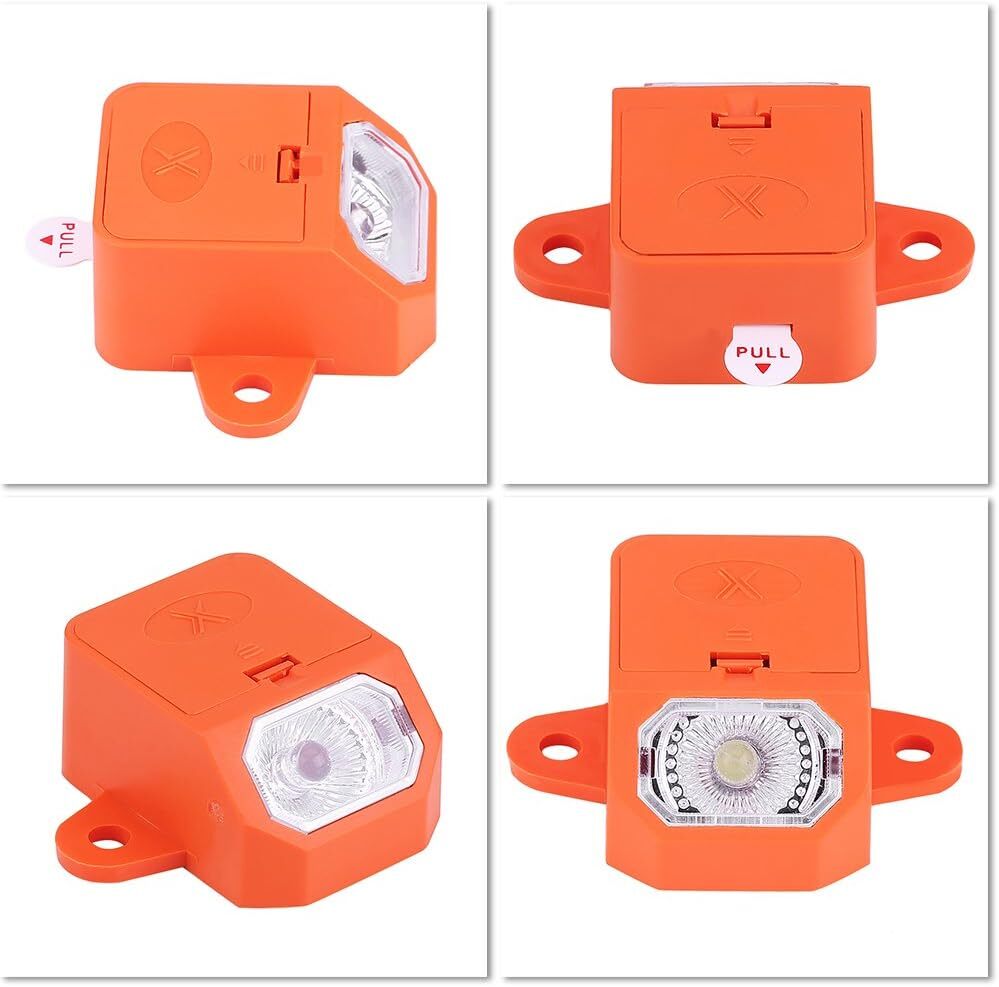 Automatic Sensor Down Light Storage Motorcycle Scooter Bucket Seat Light