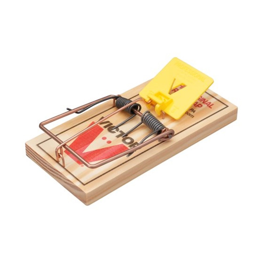 Victor Wooden Extended Trigger Rat Trap - 1 Unit