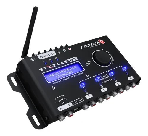 Stetsom STX2448BT Digital Audio Processor Bluetooth Automotive Crossover