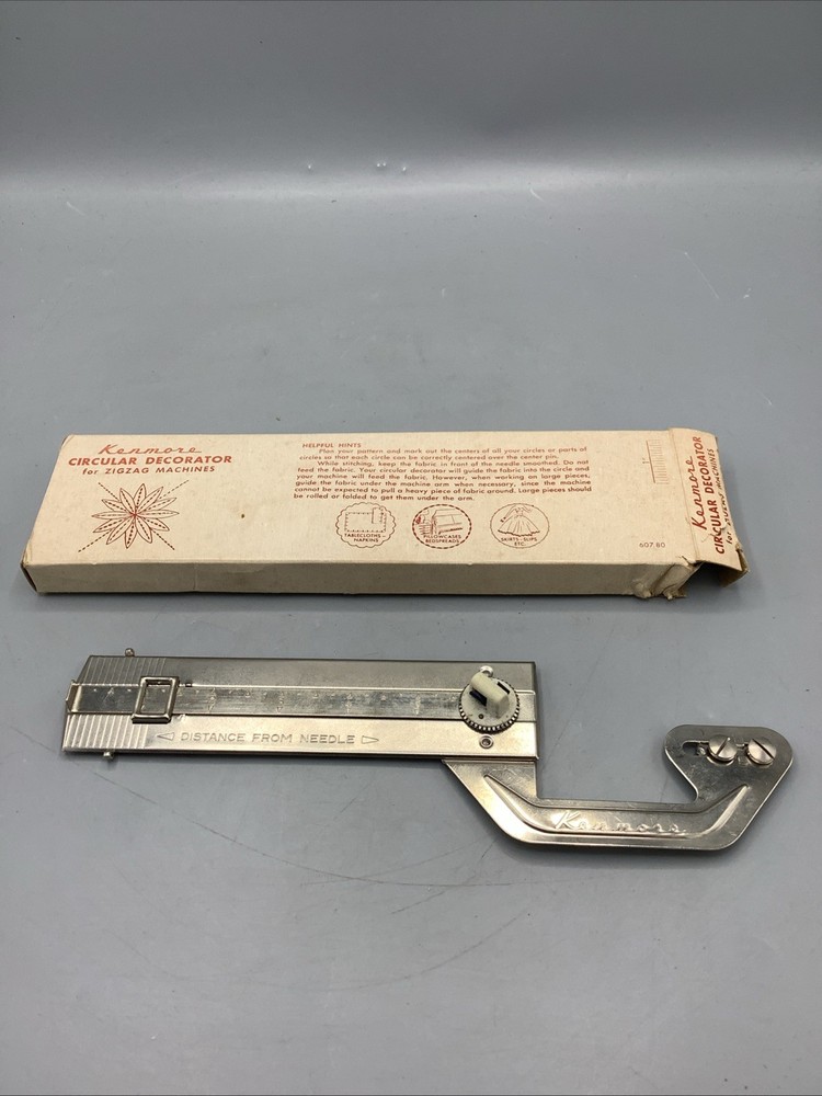 Vintage Sears Kenmore Sewing Machine Attachments Lot.