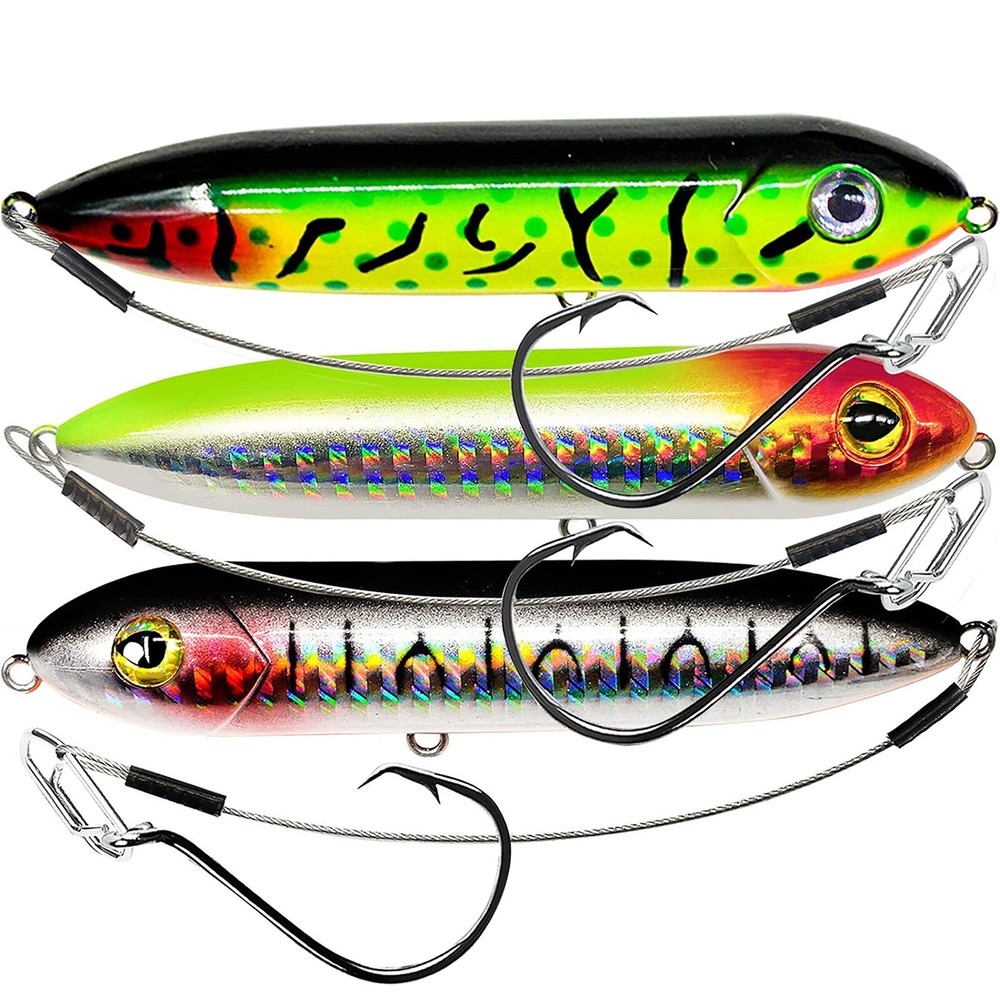 1pcs Catfish Float Rigs Catfish Rattling Line Float Lure Rig 8/0 Circle Hooks