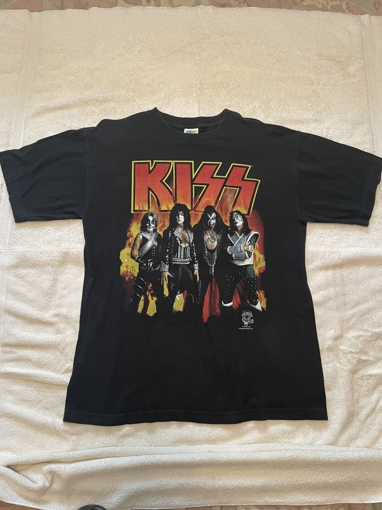 KISS VINTAGE 96/97 1 OWNER LARGE TOUR SHIRT EX