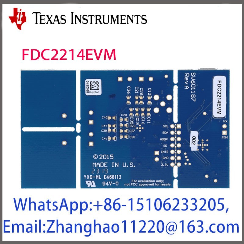 In-stock FDC2214EVM four-channel two-capacitor sensor FDC2214 evaluation module
